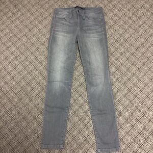 Joe’s Skinny Ankle Gray Washed Jeans * Size 25 Waist